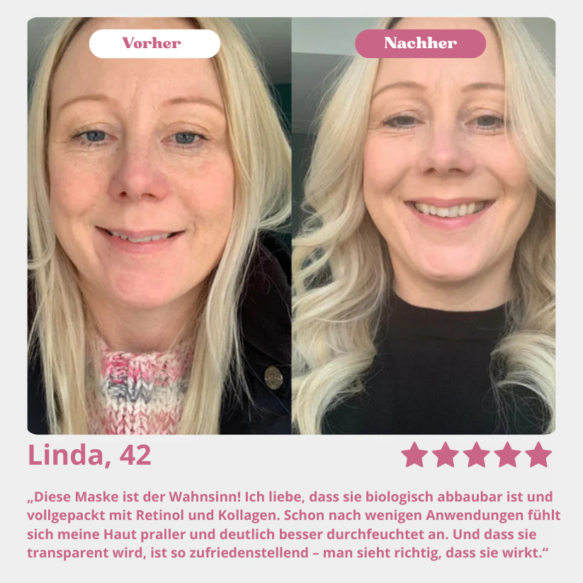 Bio-Kollagen Tiefenwirksame Glow-Maske