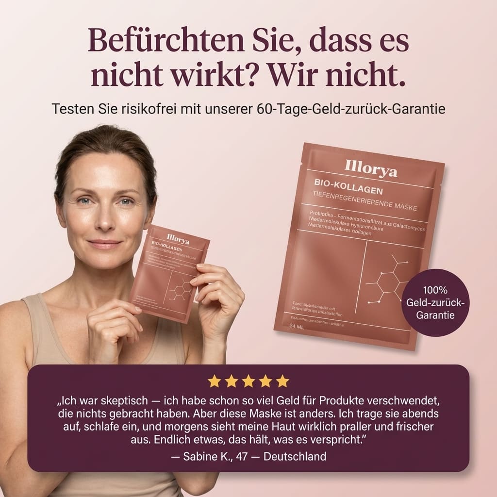 Bio-Kollagen Tiefenwirksame Glow-Maske