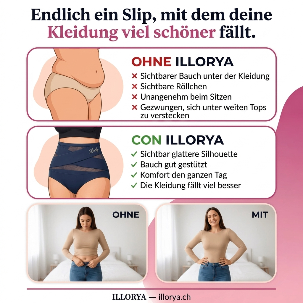 Formender Slip mit hoher Taille — Nahtlose Bauchkontrolle