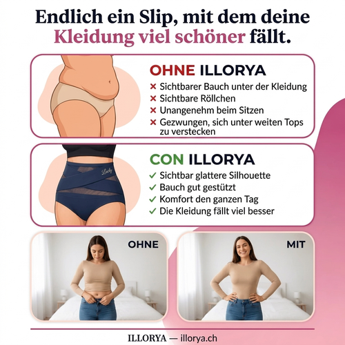 Formender Höschen mit hoher Taille — Nahtlos & bauchformend