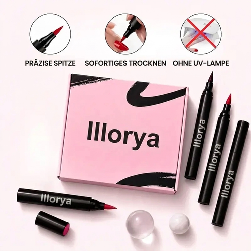 5 Lack-Stifte für Nägel ohne UV-Lampe | Illorya™